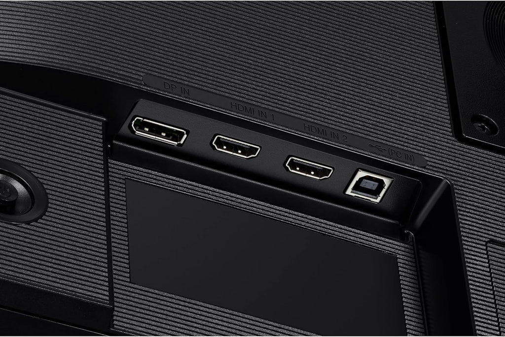 SAMSUNG FT45 Series 24-Inch FHD 1080p Computer Monitor, 75Hz, IPS Panel, HDMI, DisplayPort, USB Hub, Height Adjustable Stand, 3 Yr WRNTY (LF24T454FQNXGO),Black