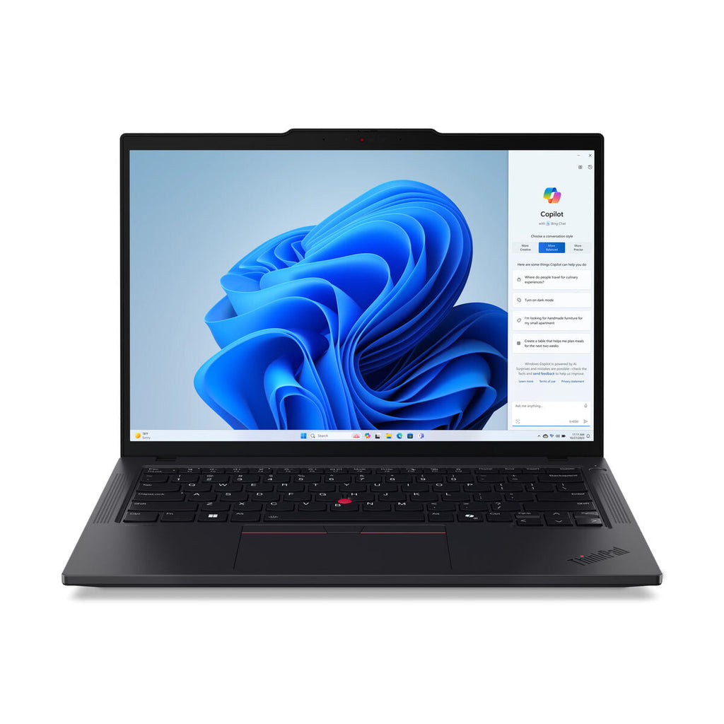 Portátil Lenovo THINKPAD T14 G5 de 14 pulgadas, Intel Core Ultra 7 155u, 32 GB de RAM, 1 TB de SSD, QWERTY en español