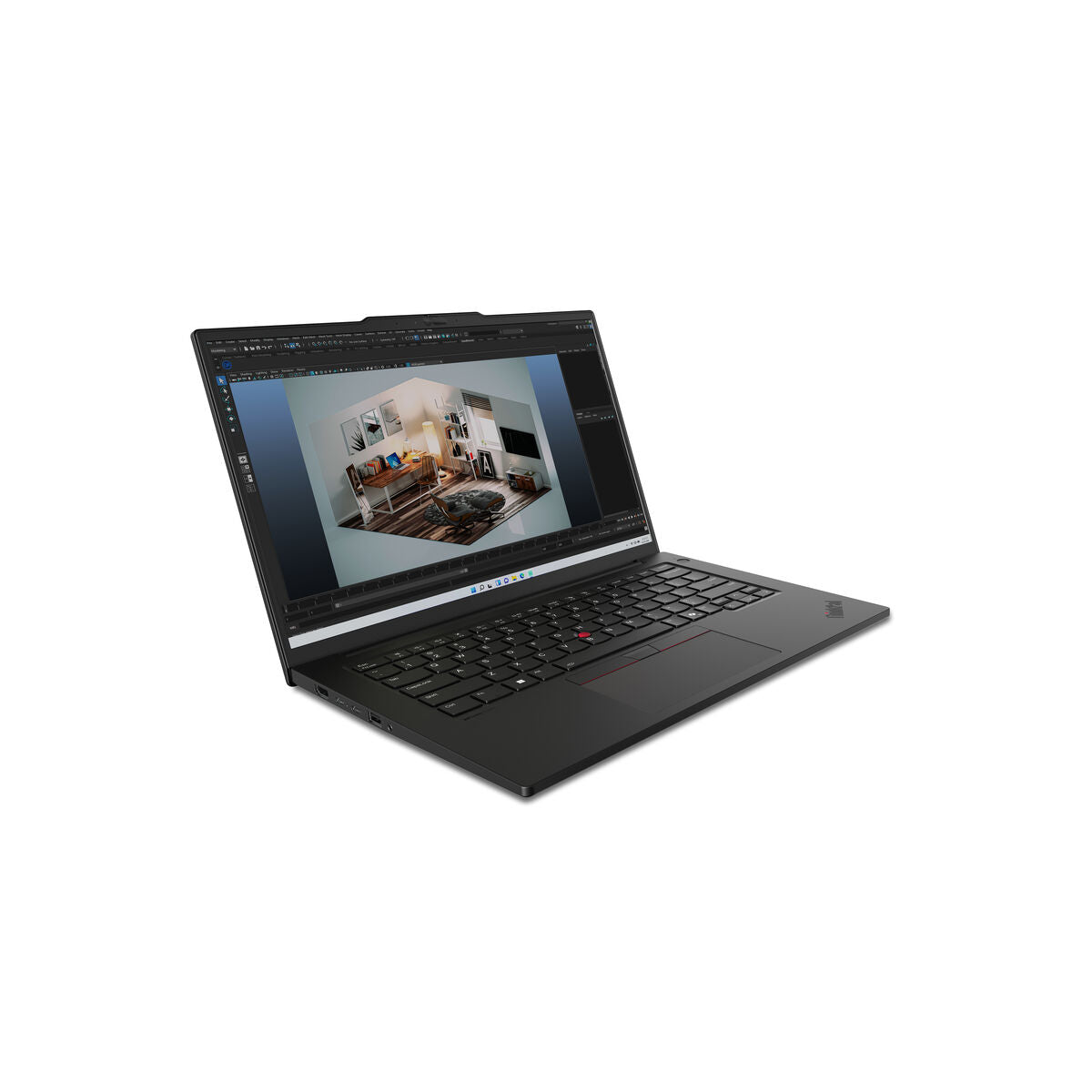 Portátil Lenovo THINKPAD P14 de 14,5" Intel Core Ultra 7 155H, 32 GB de RAM, 1 TB de SSD, teclado QWERTY en español