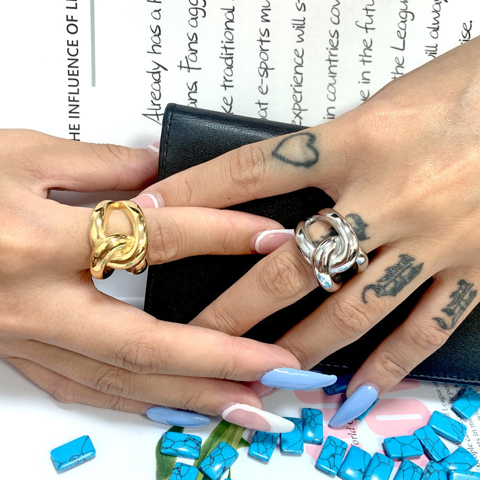 Anel Minimalista em Aço Titânio