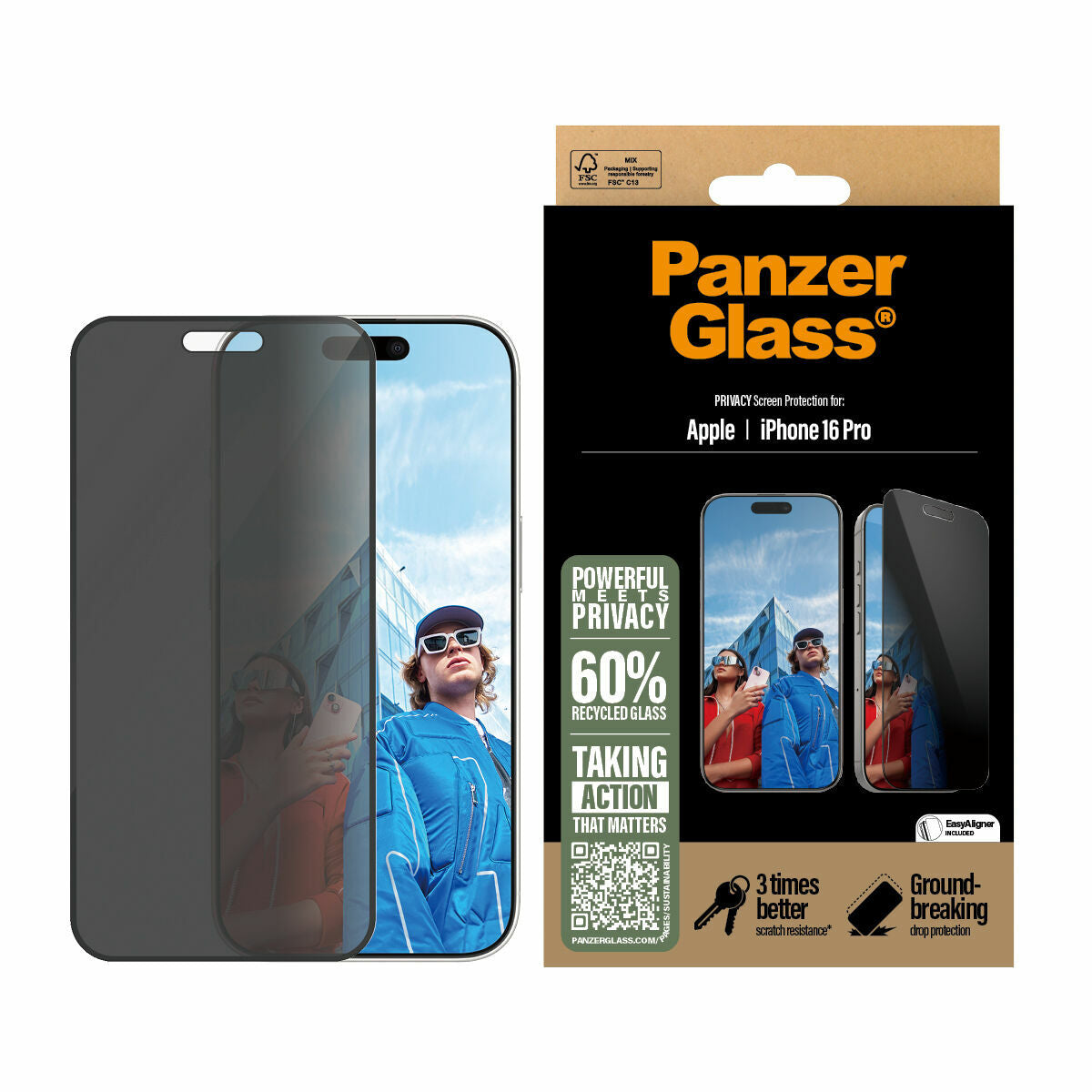 Panzer Glass P2862 Apple mobile phone screen protector