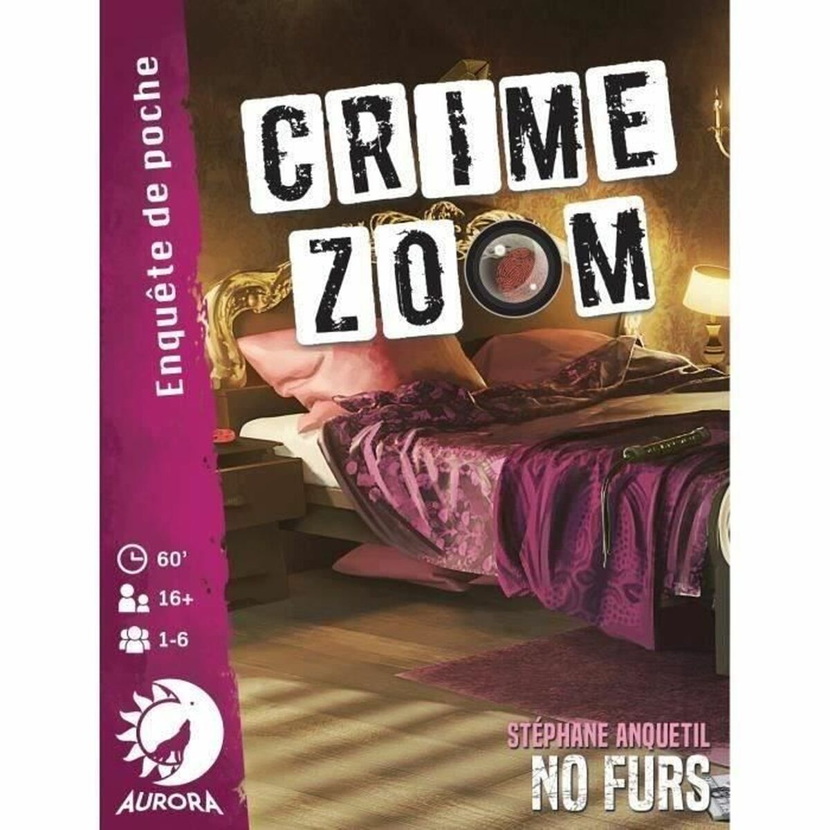 Asmodee Crime Zoom: No Furs (FR) Tabletop Game