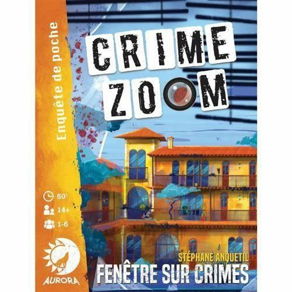 Asmodee Crime Zoom Fenêtre sur Crimes (FR) Juego de mesa