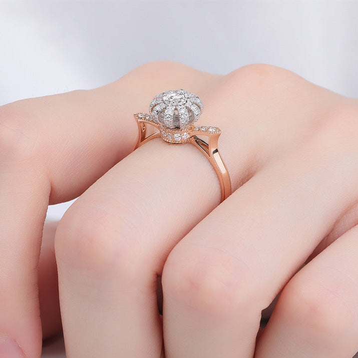 Anel Rotativo com Coroa