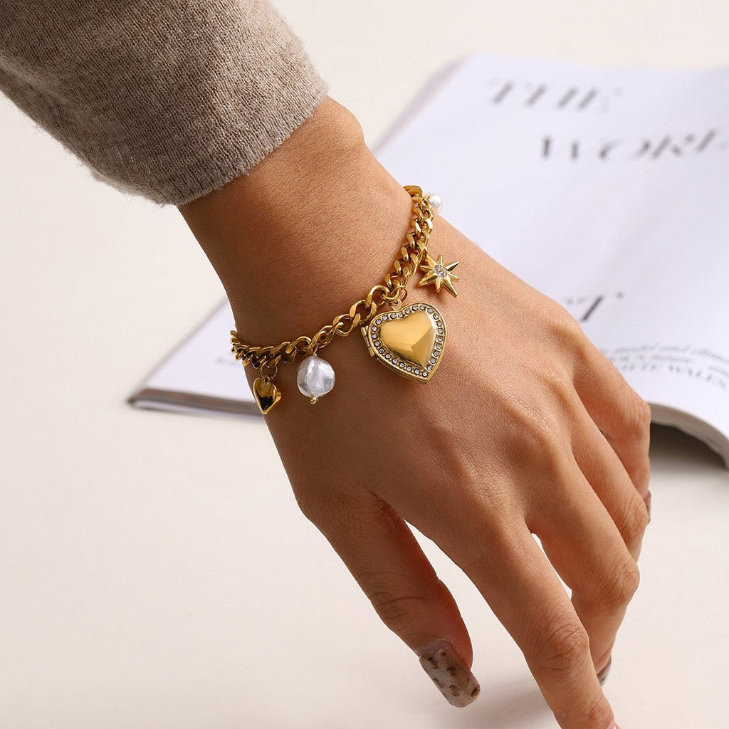 Pulseira em Aço Inoxidável