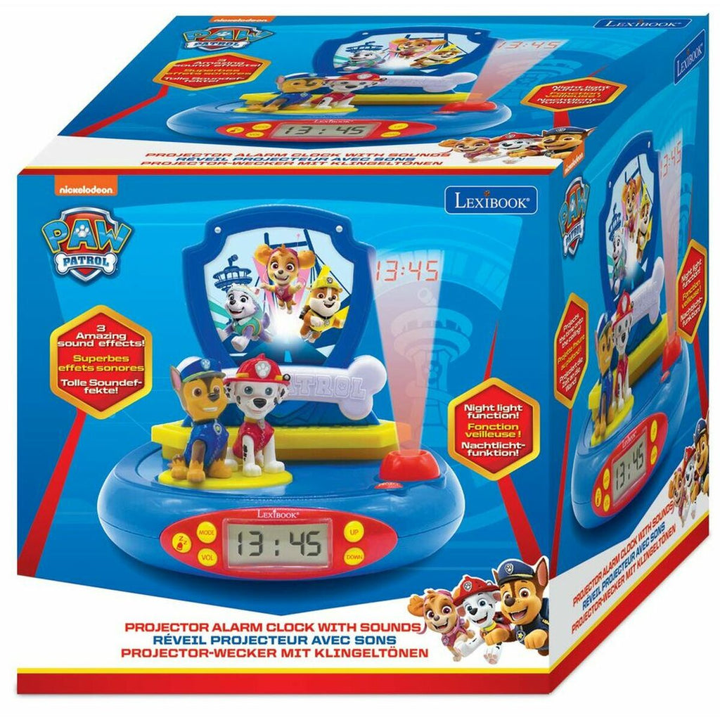 Lexibook The Paw Patrol Projector Alarm Clock