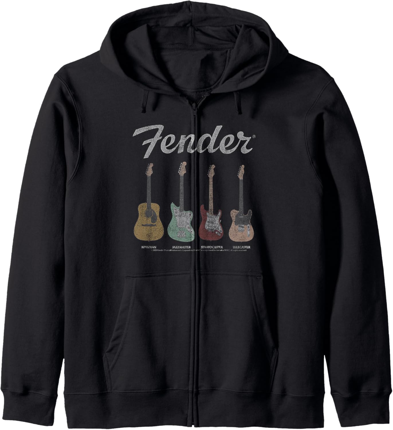 Fender Vintage Guitar Lineup Sudadera con Capucha