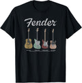 Fender Vintage Guitar Lineup Camiseta