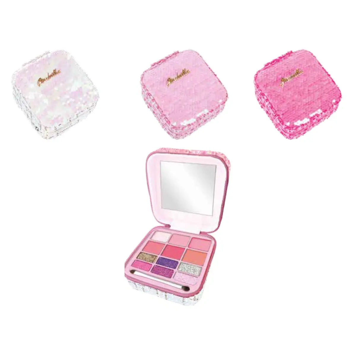 Bolsa de Maquilhagem com Lantejoulas Nice Girabrilla