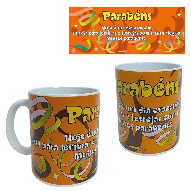 Caneca "Parabéns"