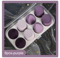 8 Pieces Makeup Purple Sponge Set