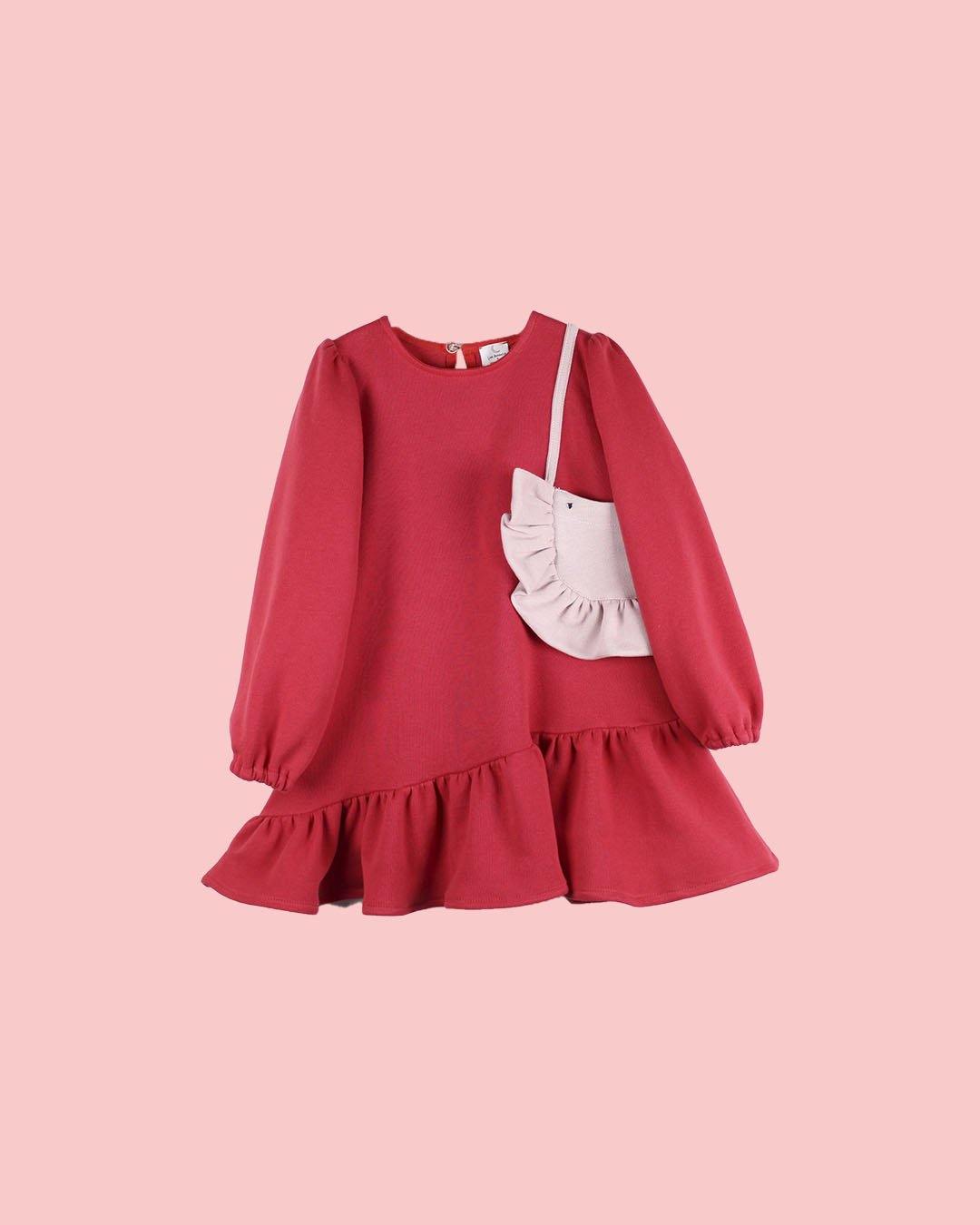 Vestido | Juliette vermelho bolsa