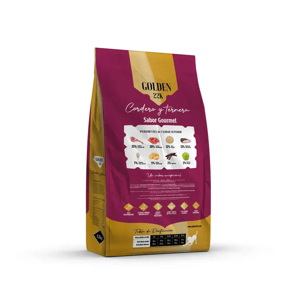 22k lamb and beef dog flavor food