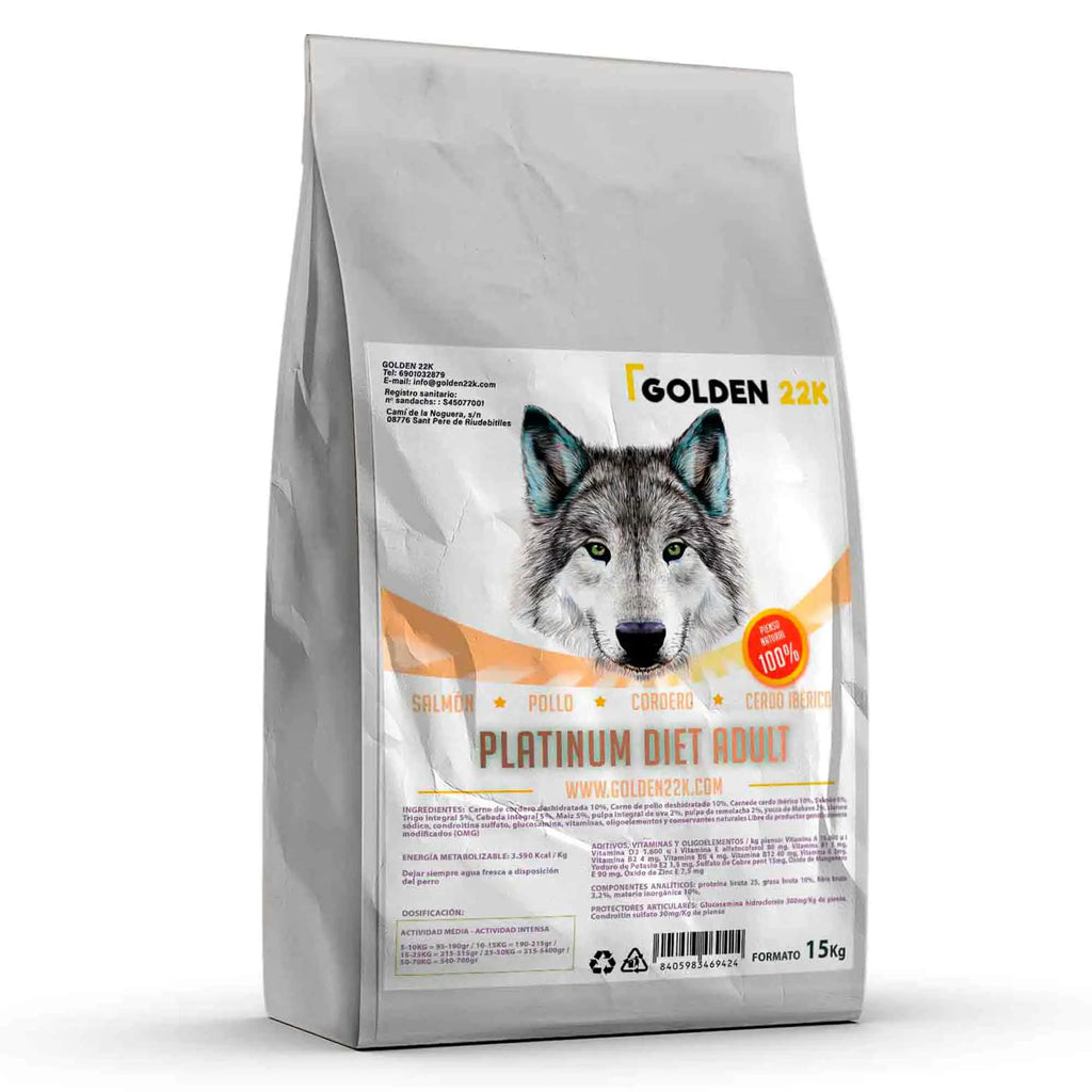22k platinum diet food for adult dogs