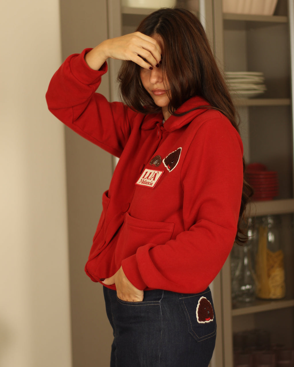 Casaco Romântico gola de Abas | Oreo Adulto