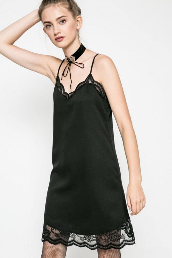 CASACO MALHA C/ VESTIDO RENDA