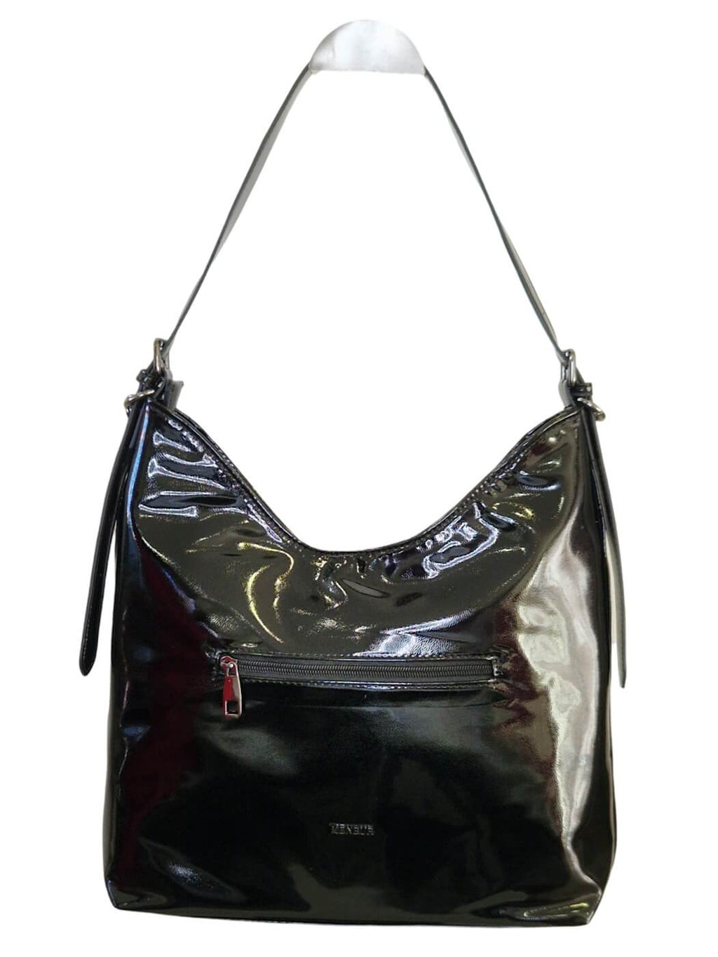 MALA DE OMBRO COM CORRENTE PRETA