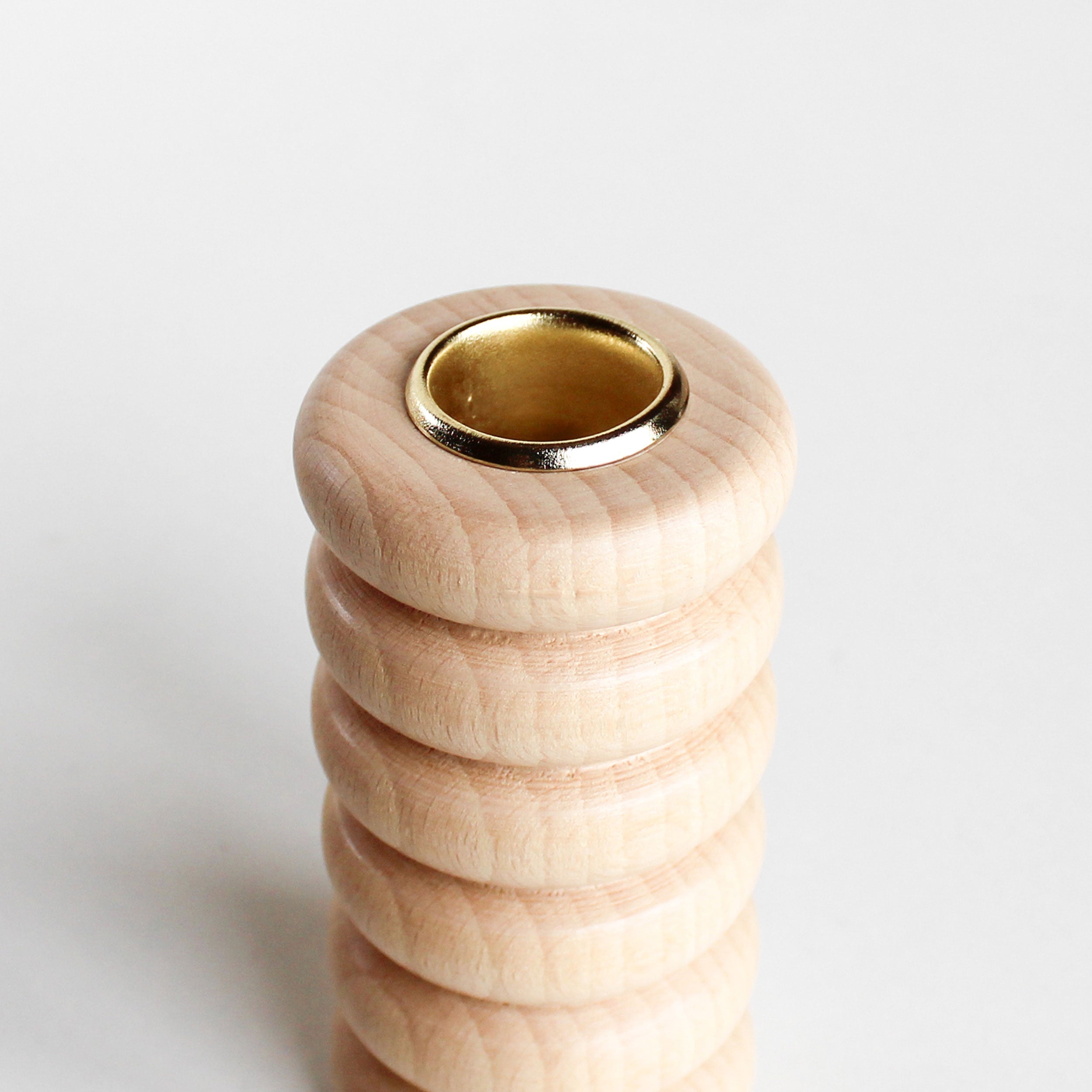 Totem Wooden Candle Holder - Medium Nº 1