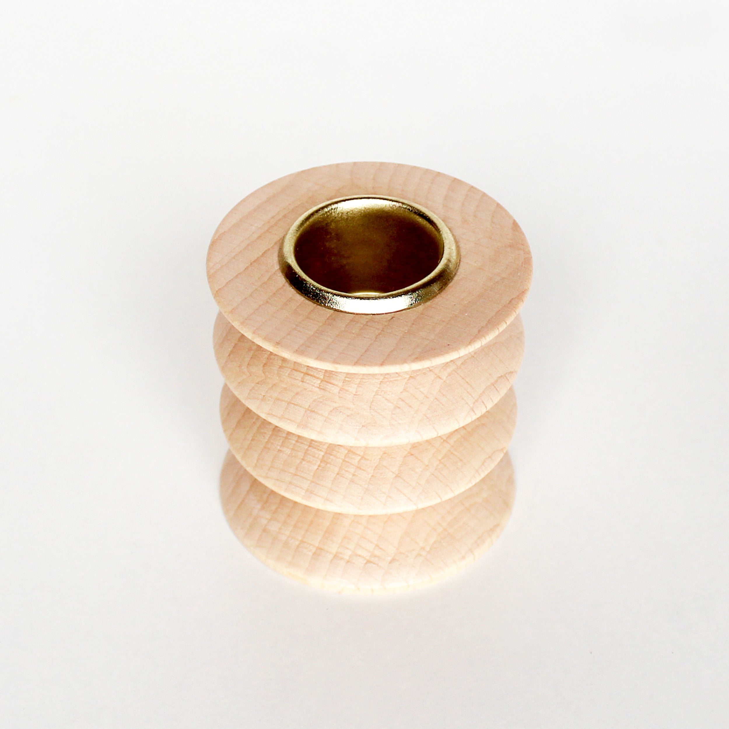 Totem Wooden Candle Holder - Short Nº 2