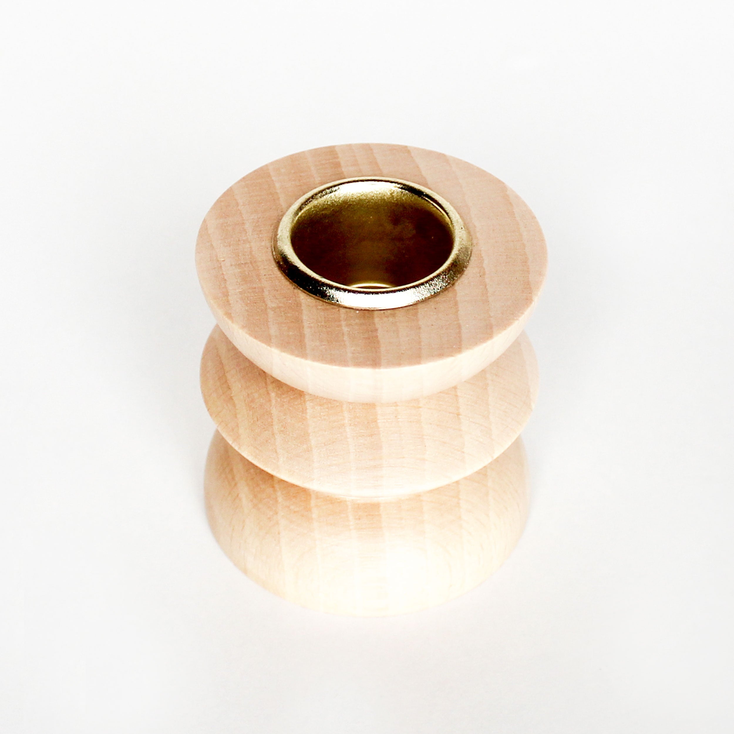 Totem Wooden Candle Holder - Short Nº 3