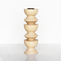 Totem Wooden Candle Holder - Tall Nº 3