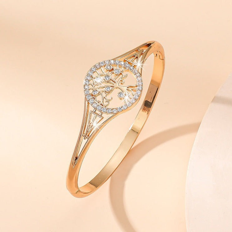 Pulseira Minimalista com Zircônia