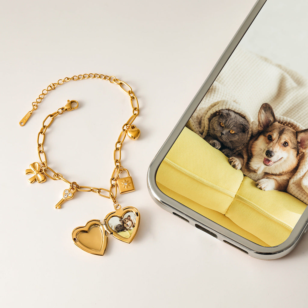 Pulseira em Aço Inoxidável