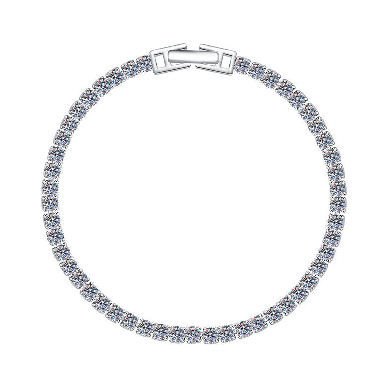 Pulseira com Cristal Moissanita