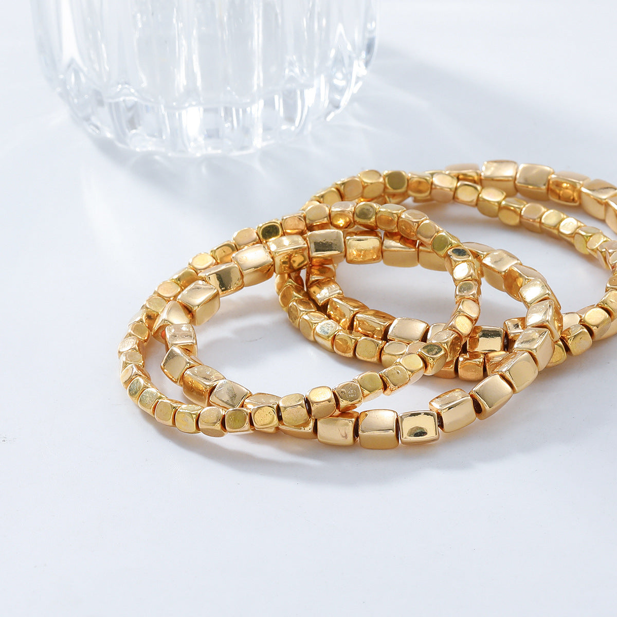 Conjunto de 4 Pulseiras Minimalistas