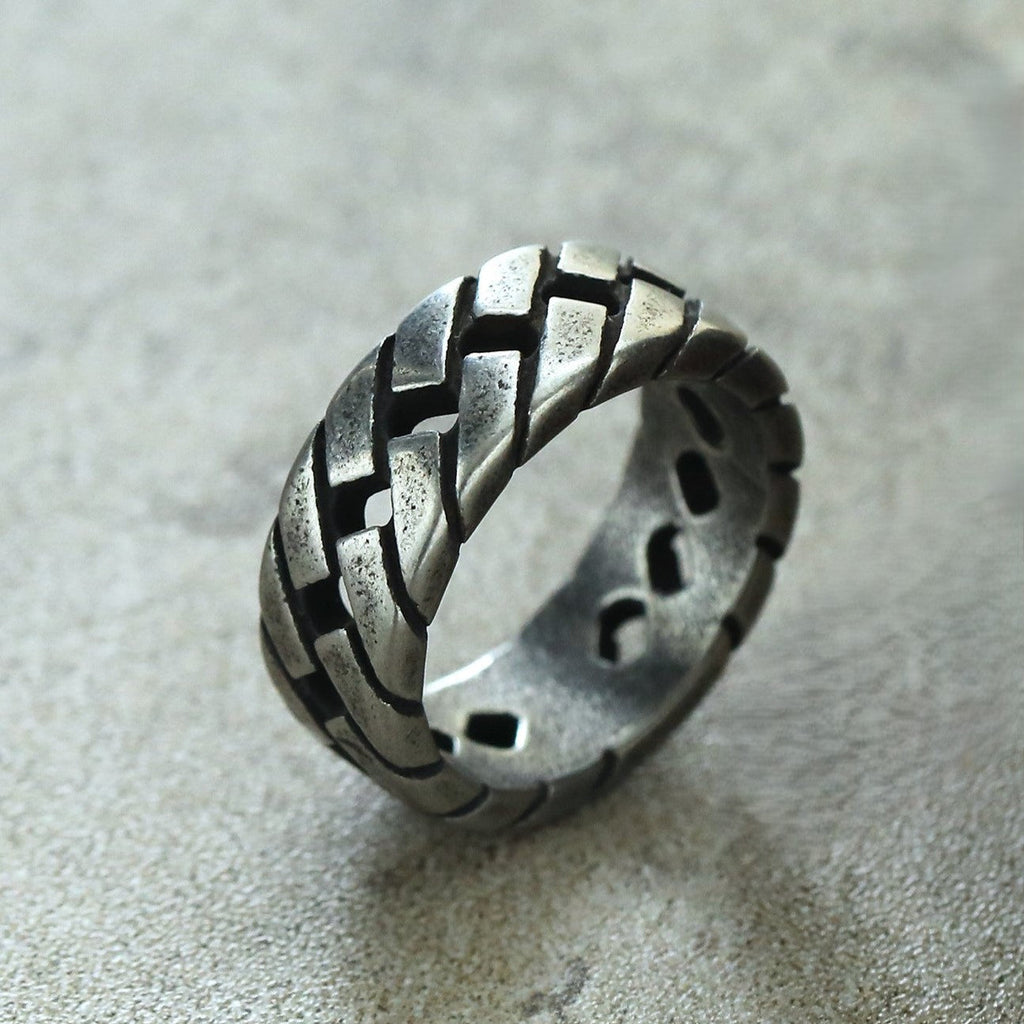 Anel em Aço Titânio