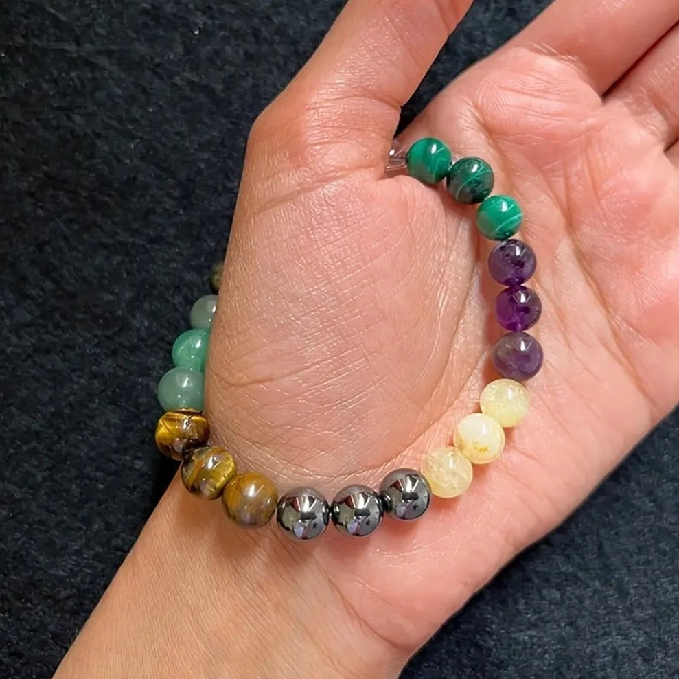 Pulseira Ametista em Pedra Natural