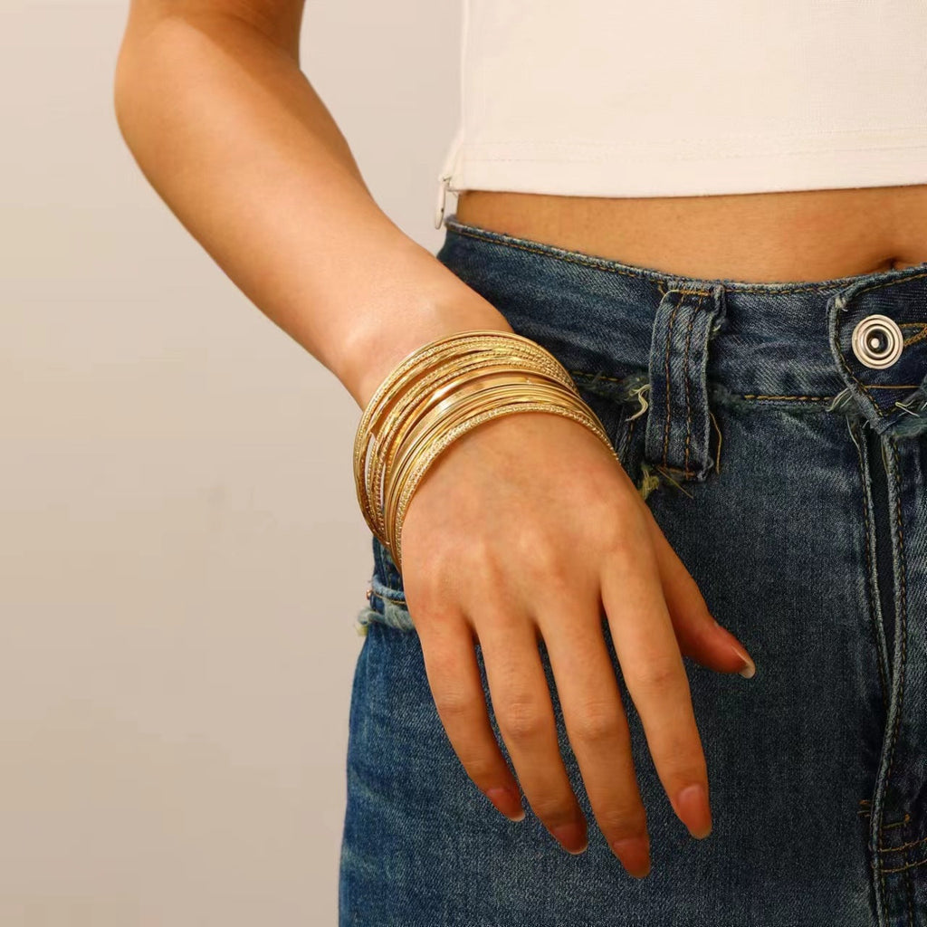 Conjunto de 10 Pulseiras Étnicas