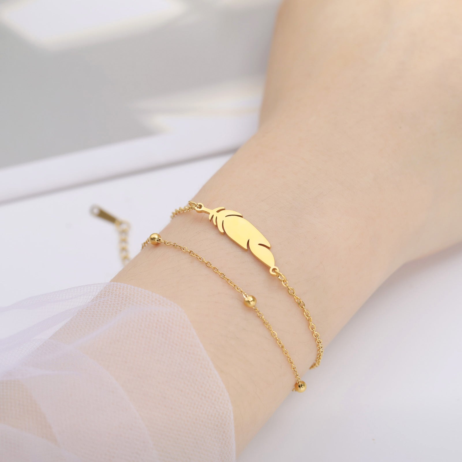 Pulseira em Aço Titânio