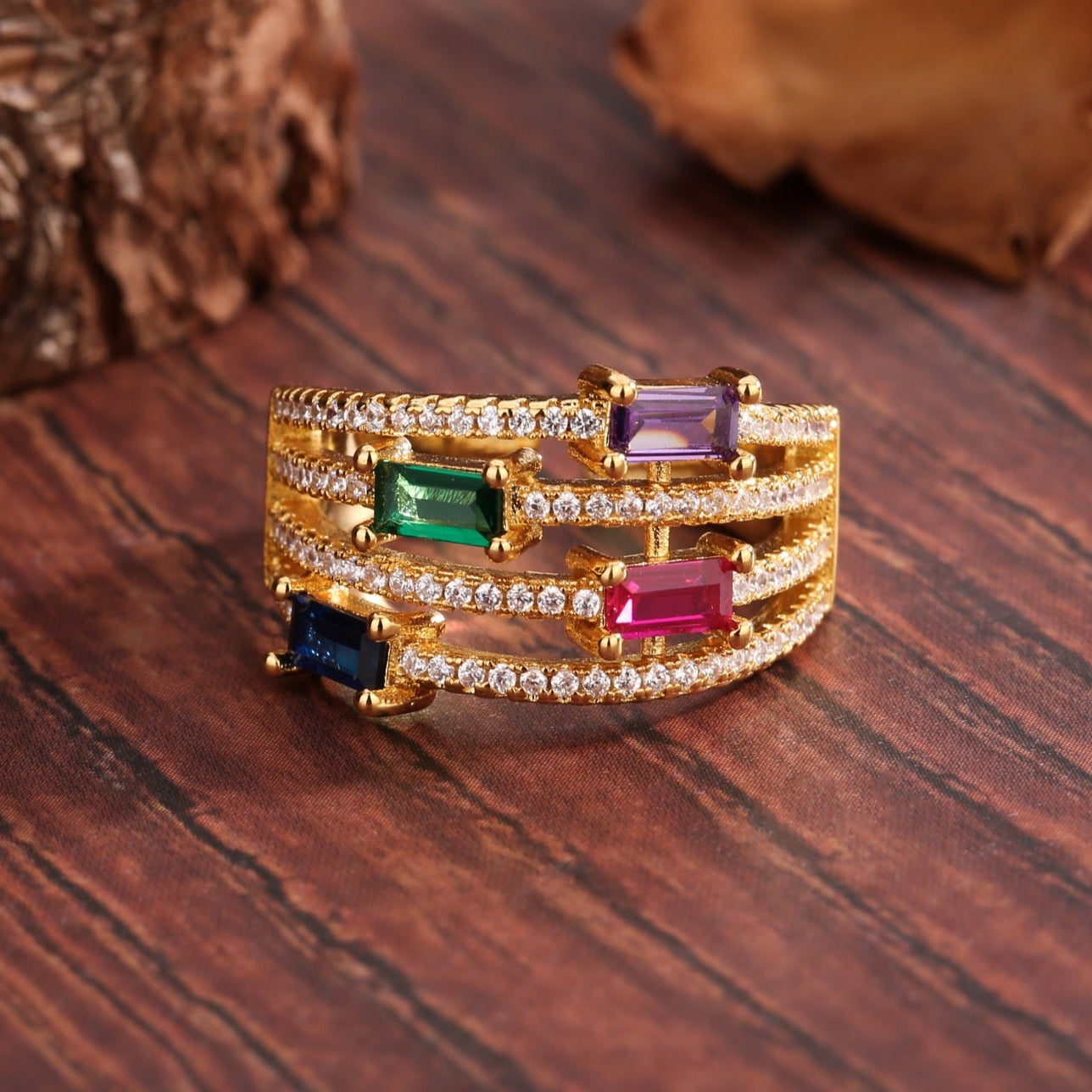 Ring with Cubic Zirconia