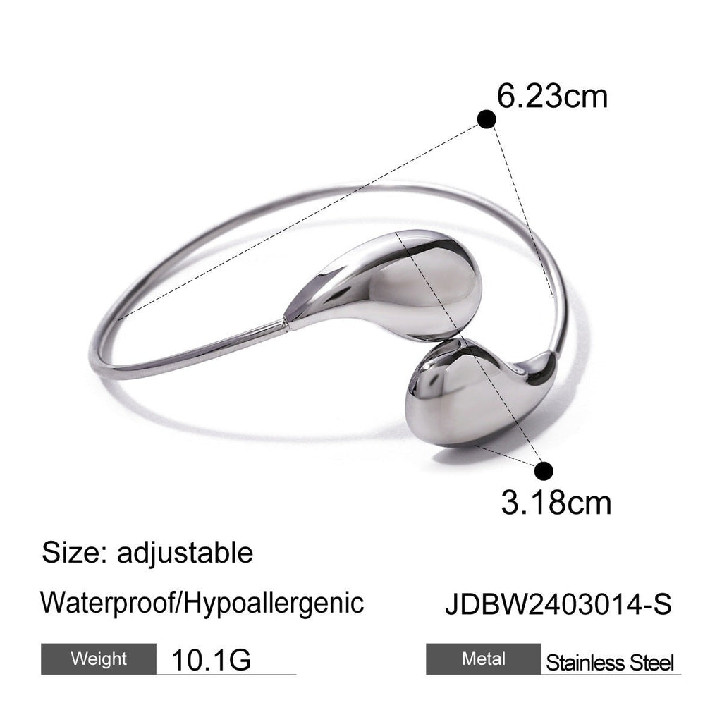 Stainless Steel Drop Bracelet