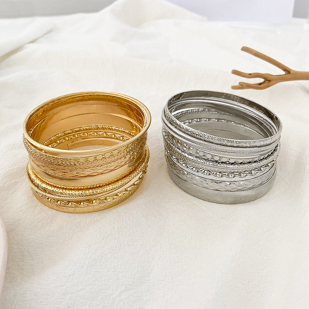 Conjunto de 10 Pulseiras Étnicas