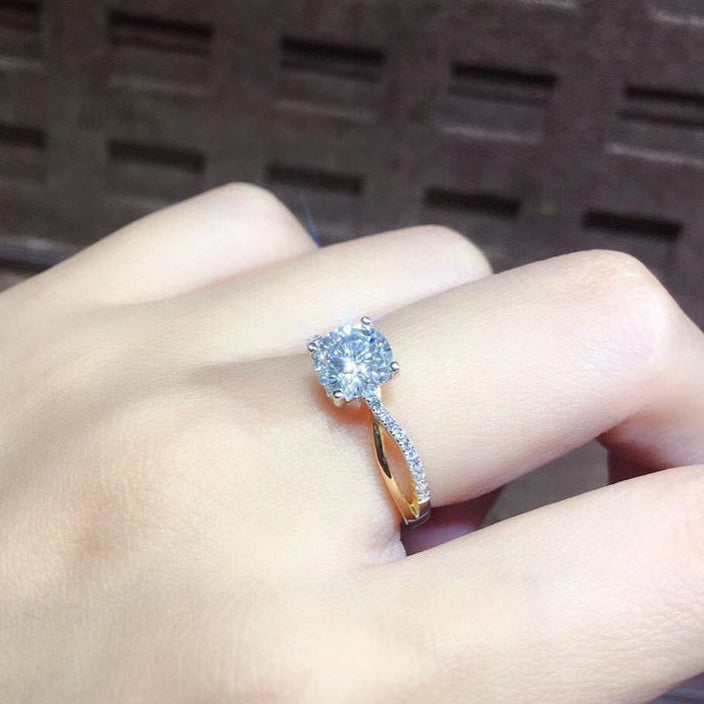 Ring with Cubic Zirconia