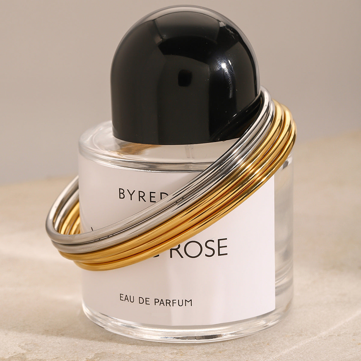 Conjunto de 5 Pulseiras Simples em Aço Inoxidável