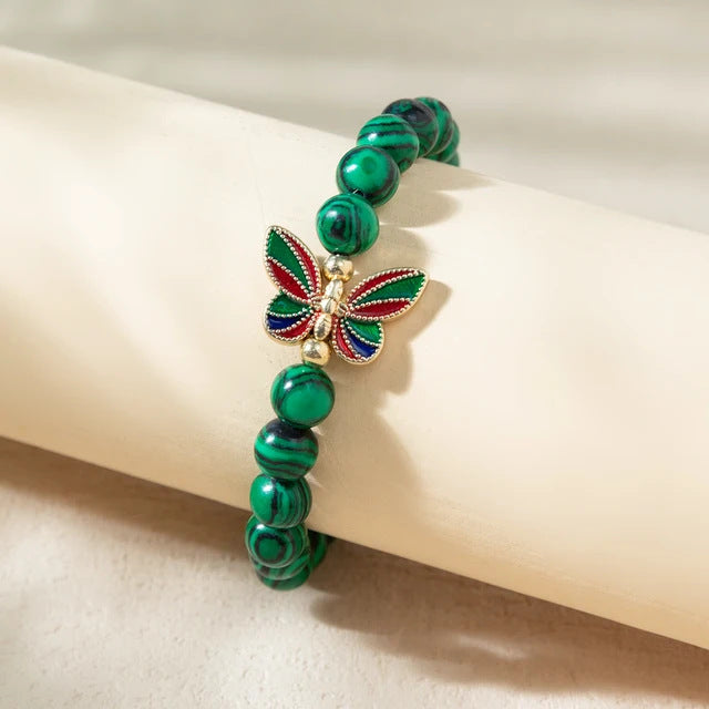 Pulseira Butterfly em Pedra Natural