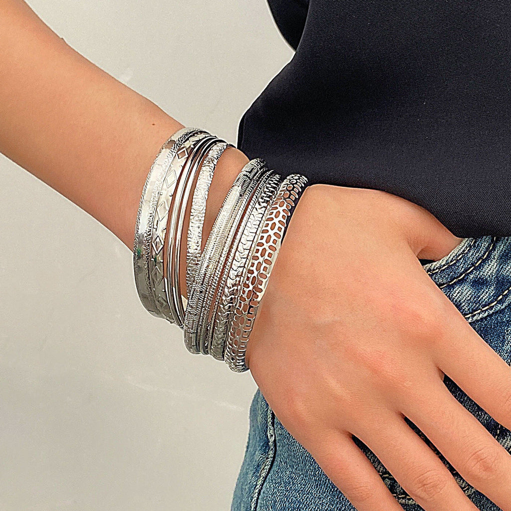 Conjunto de 10 Pulseiras Étnicas