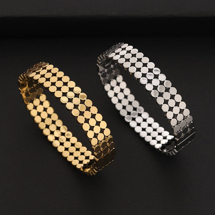Stainless Steel Dot Bracelet