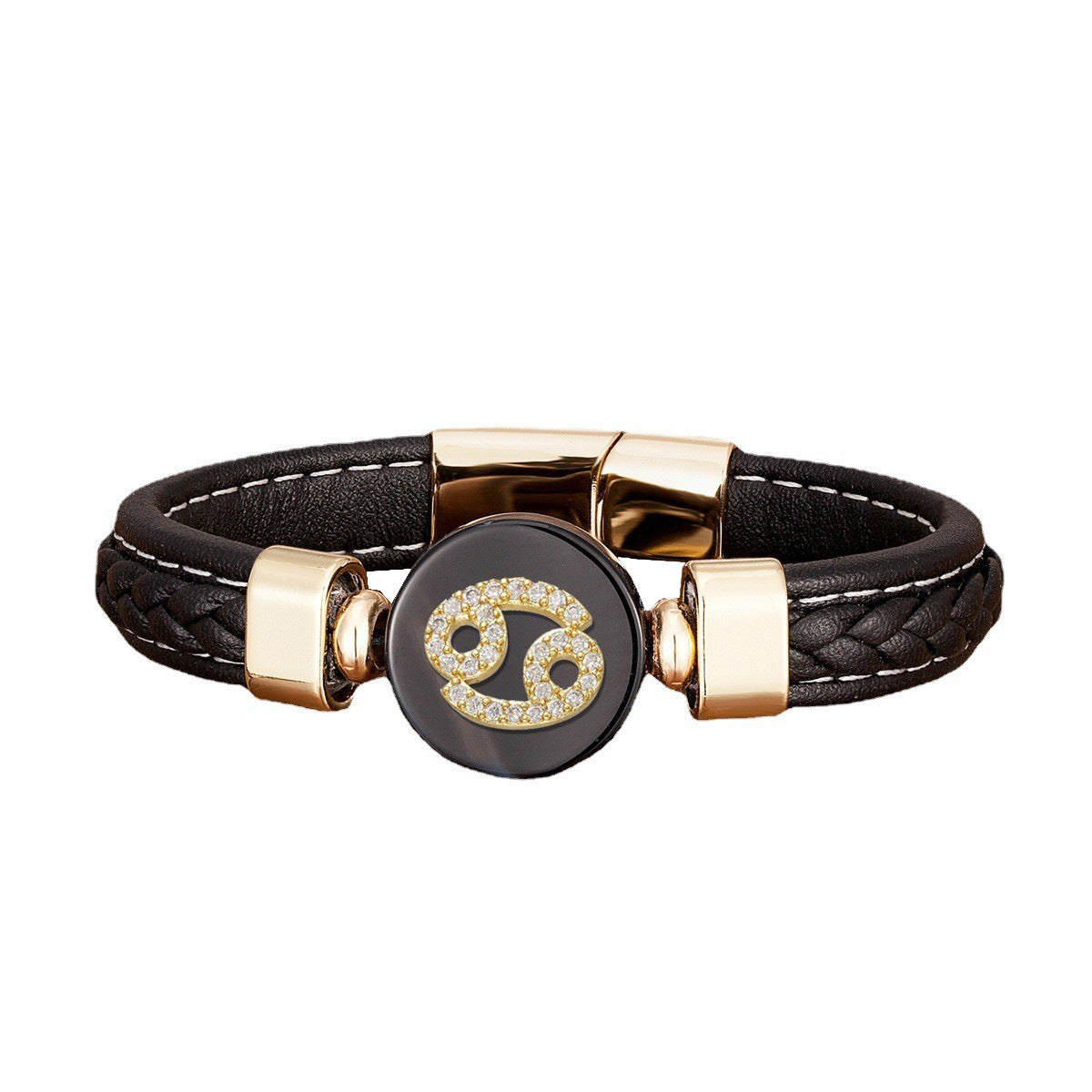 Zodiac Leather Bracelet