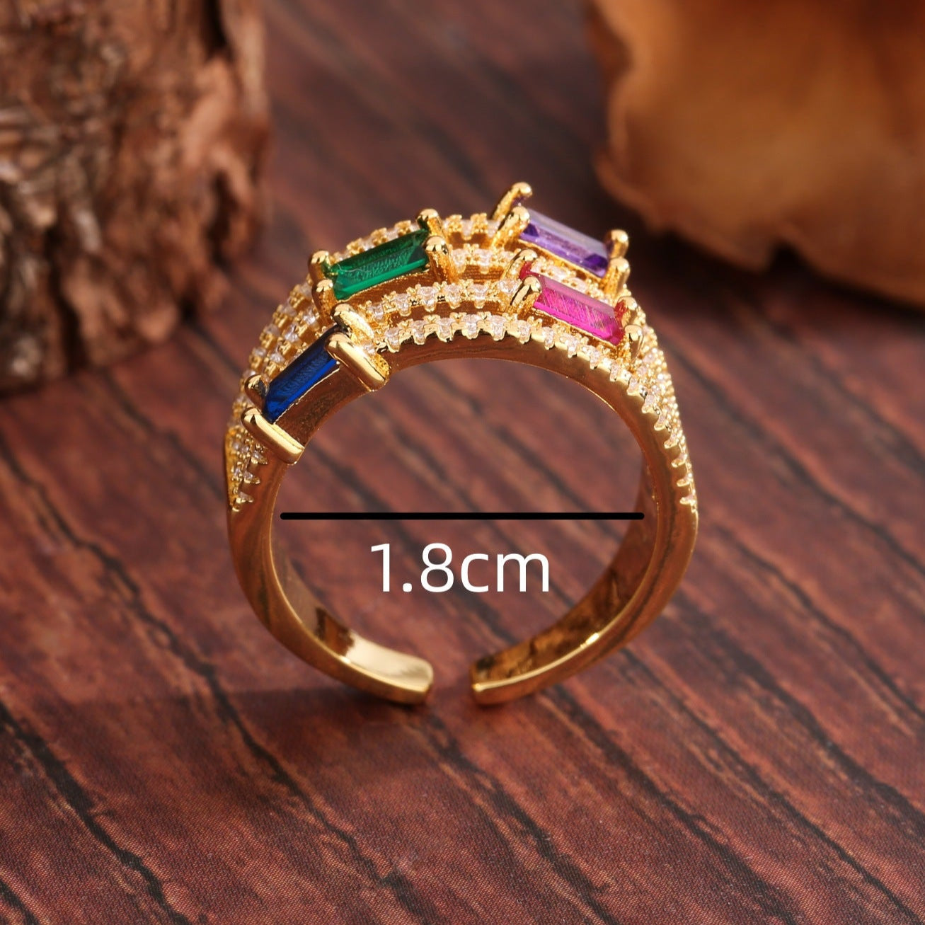 Ring with Cubic Zirconia