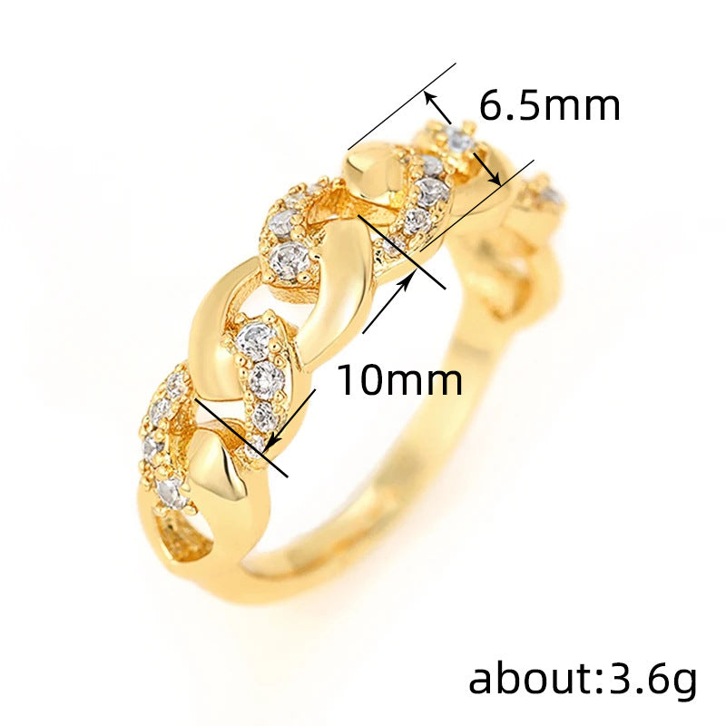 Ring with Cubic Zirconia
