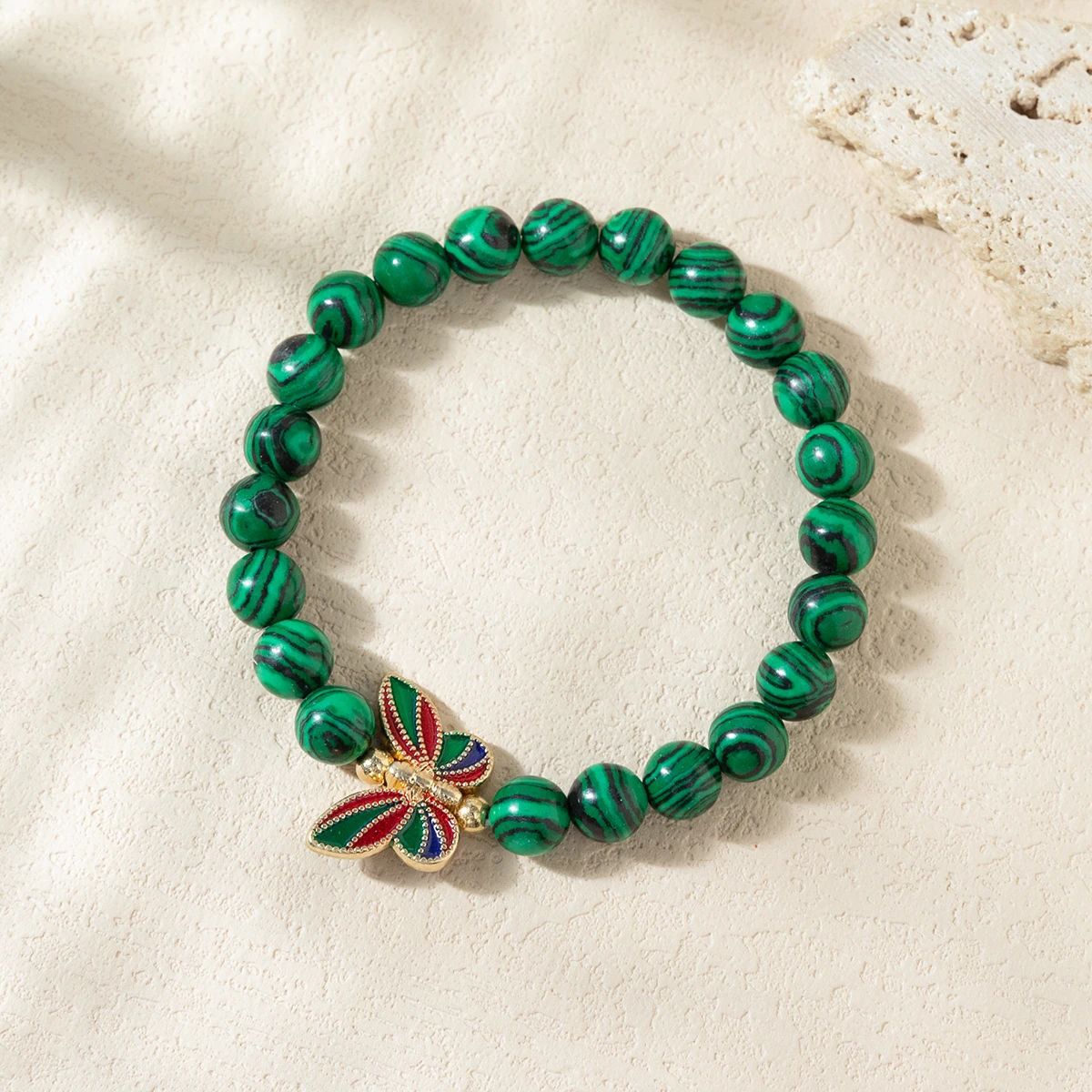 Pulseira Butterfly em Pedra Natural