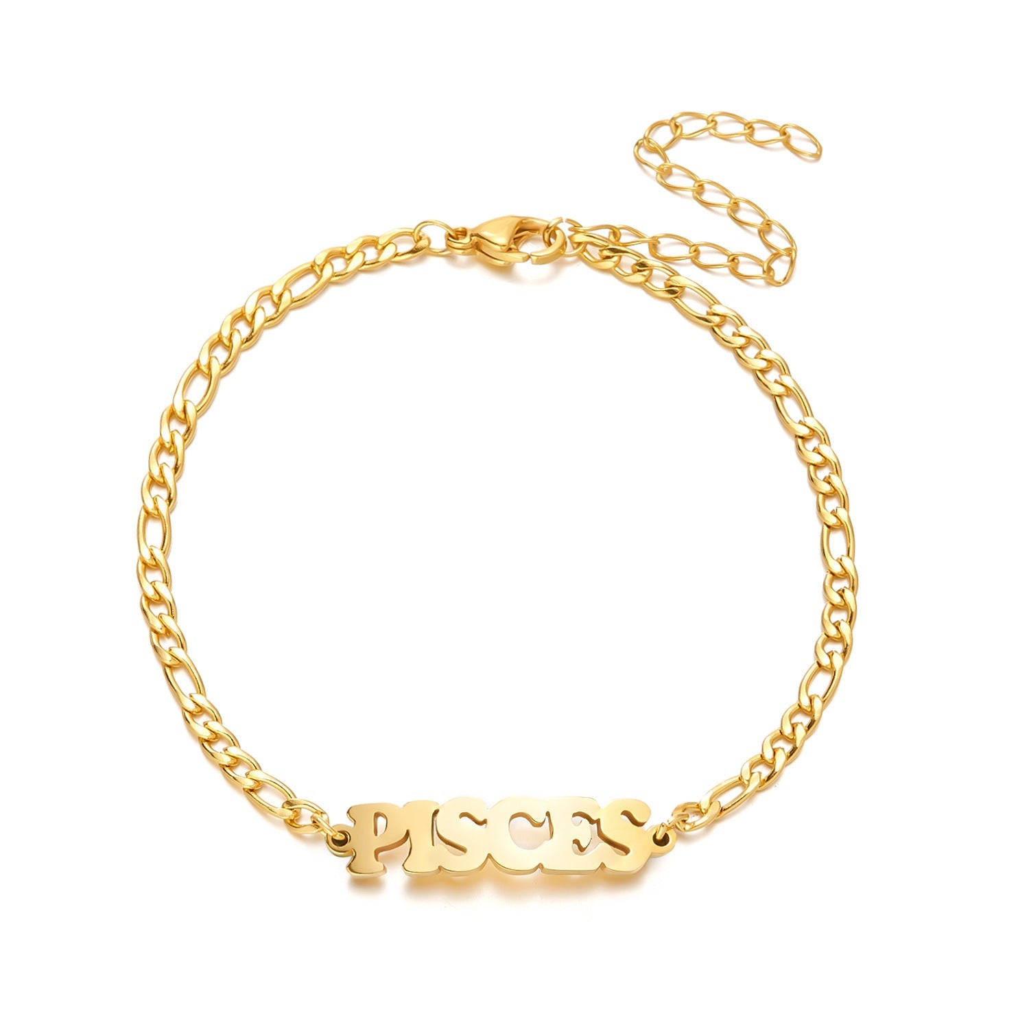 Pulseira Zodíaco em Aço Inoxidável