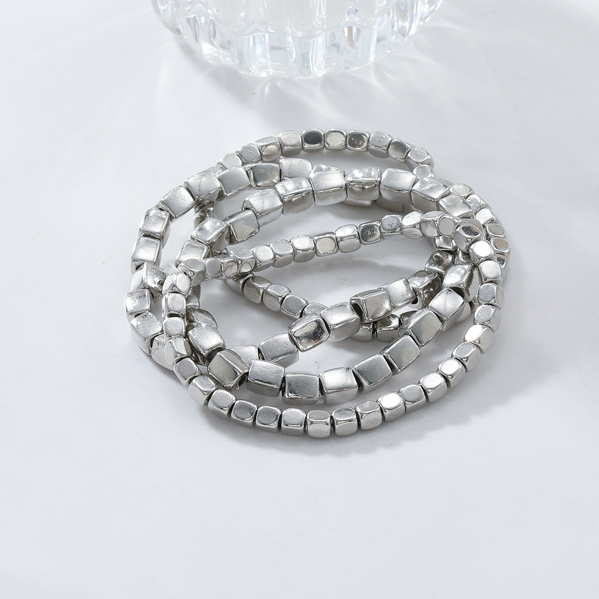 Conjunto de 4 Pulseiras Minimalistas