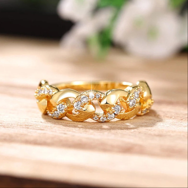 Ring with Cubic Zirconia