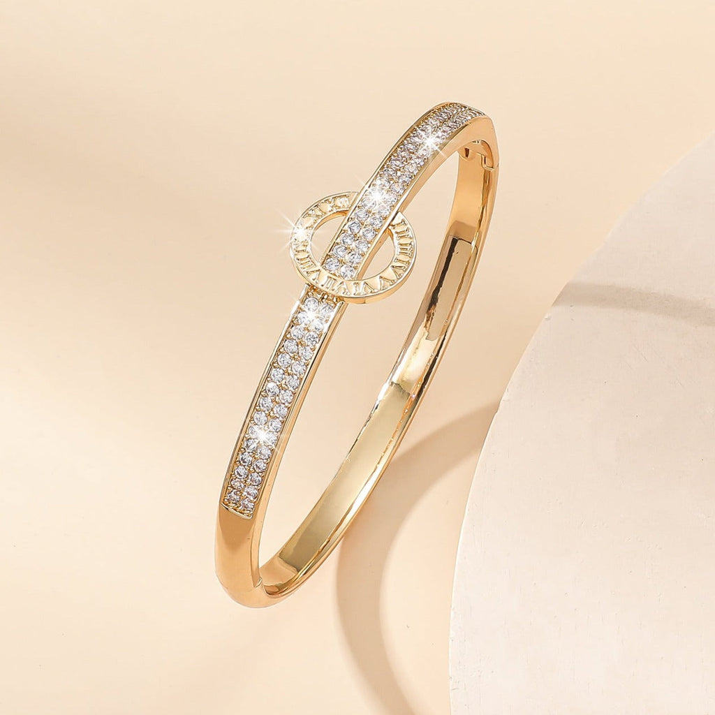 Pulseira Minimalista com Zircônia