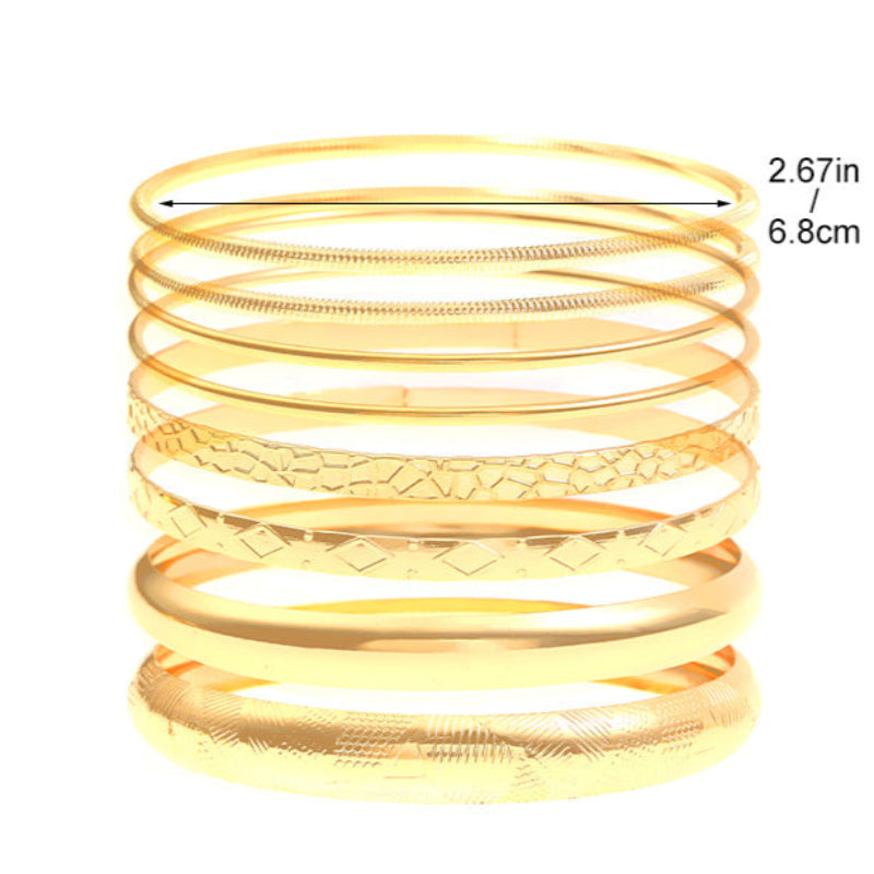 Conjunto de 10 Pulseiras Étnicas